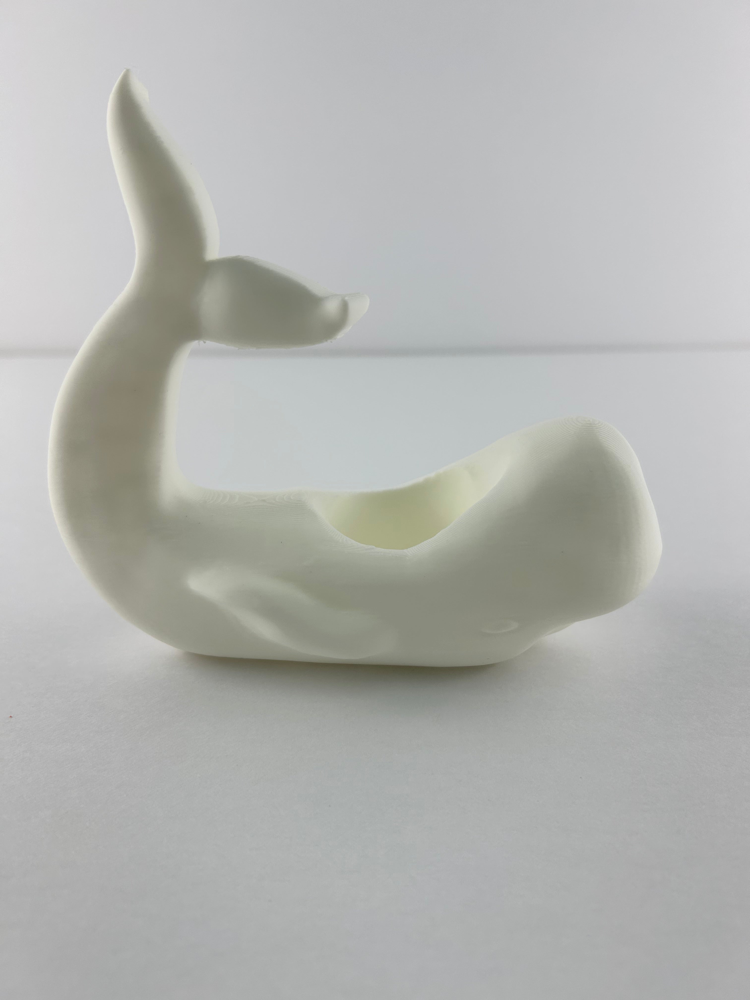 Whale Tea Light Holder – Nautical Candle Decor – Coastal Home Accent – Decorative Ocean Candle Stand – Beach House Gift