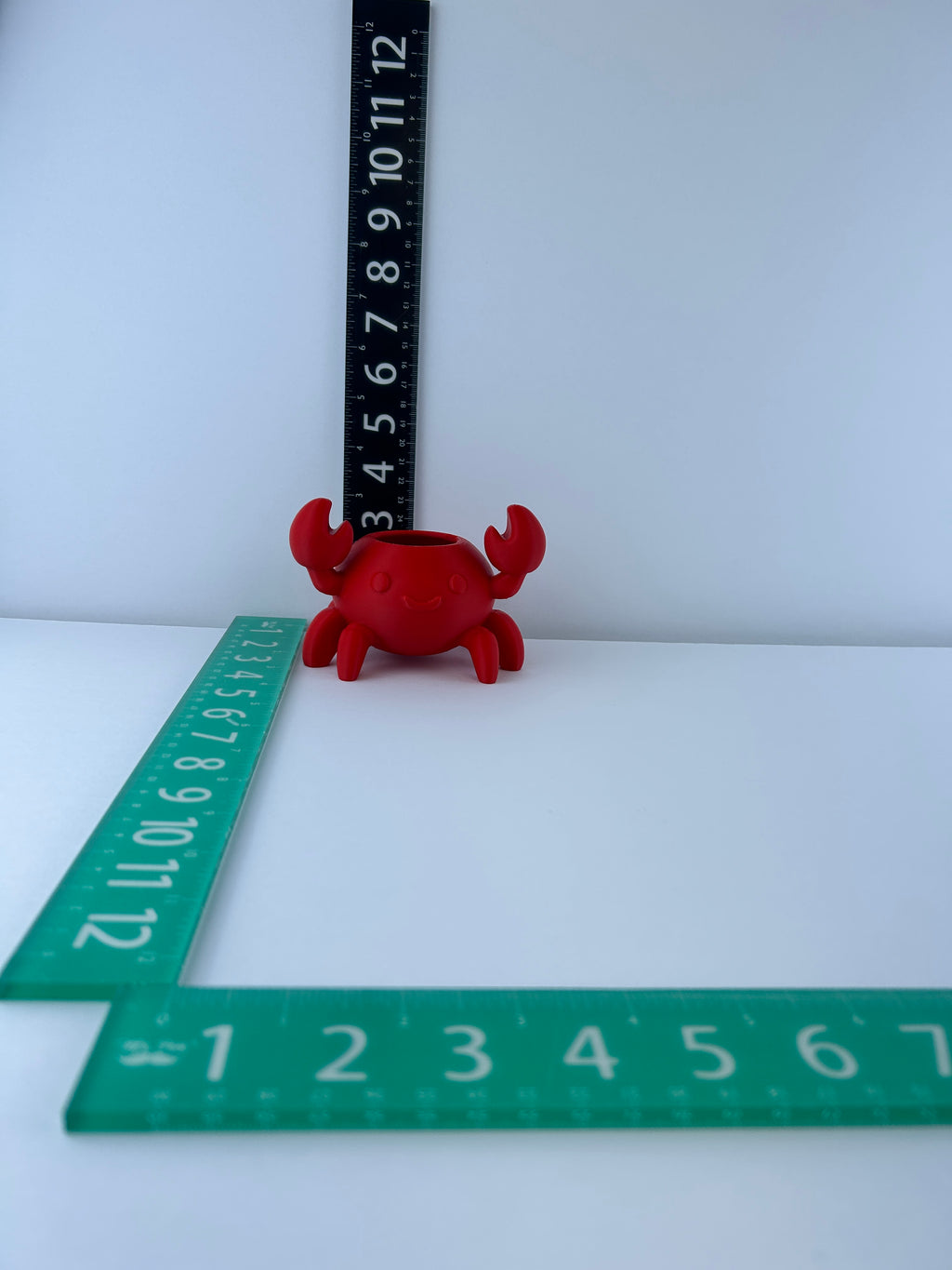 Crab Planter – Cute Coastal Succulent Pot – Nautical Desk Decor – Small Indoor Plant Holder – Beach House Gift