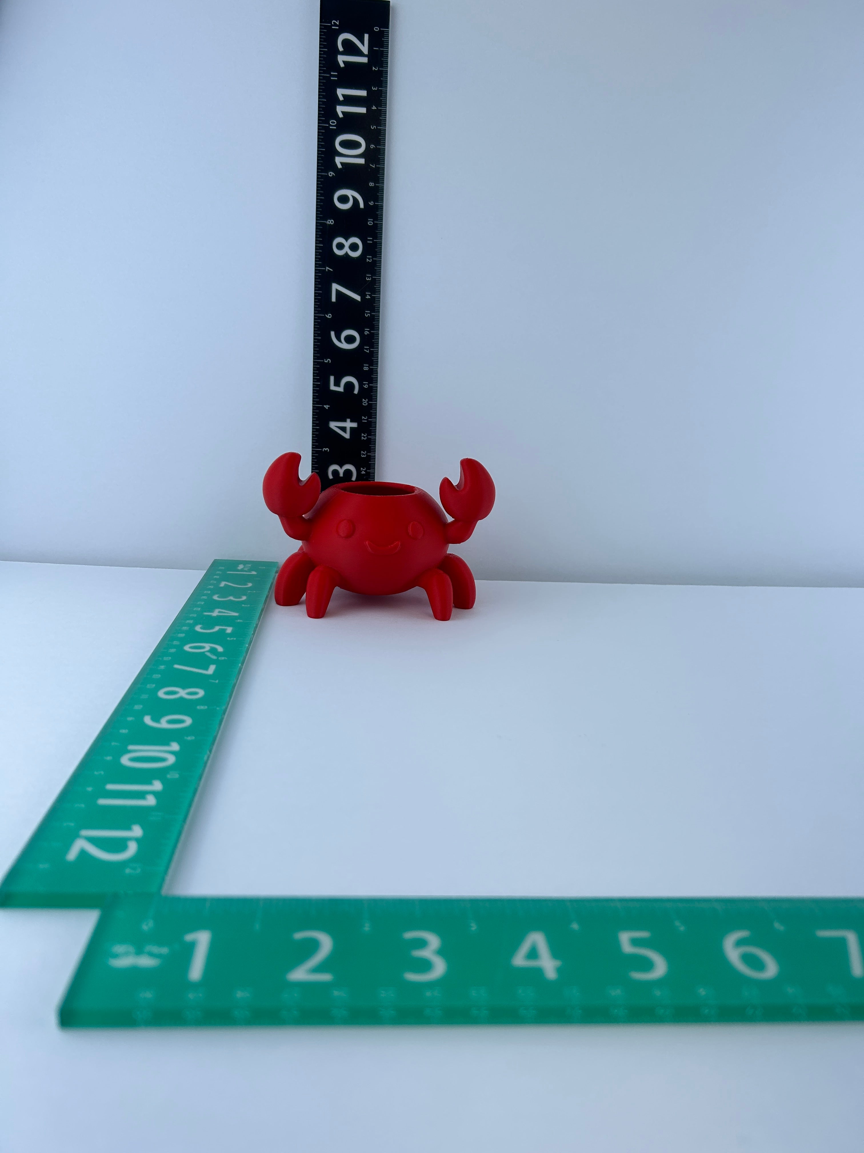 Crab Planter – Cute Coastal Succulent Pot – Nautical Desk Decor – Small Indoor Plant Holder – Beach House Gift