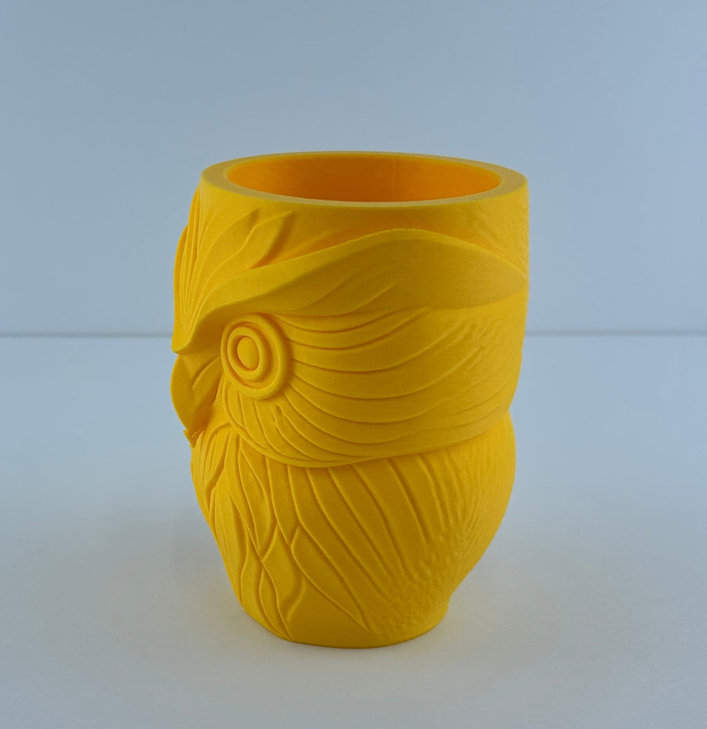 Owl Planter – Decorative Owl Succulent Pot – Modern Woodland Plant Holder – Desk & Shelf Decor – Unique Gift Idea