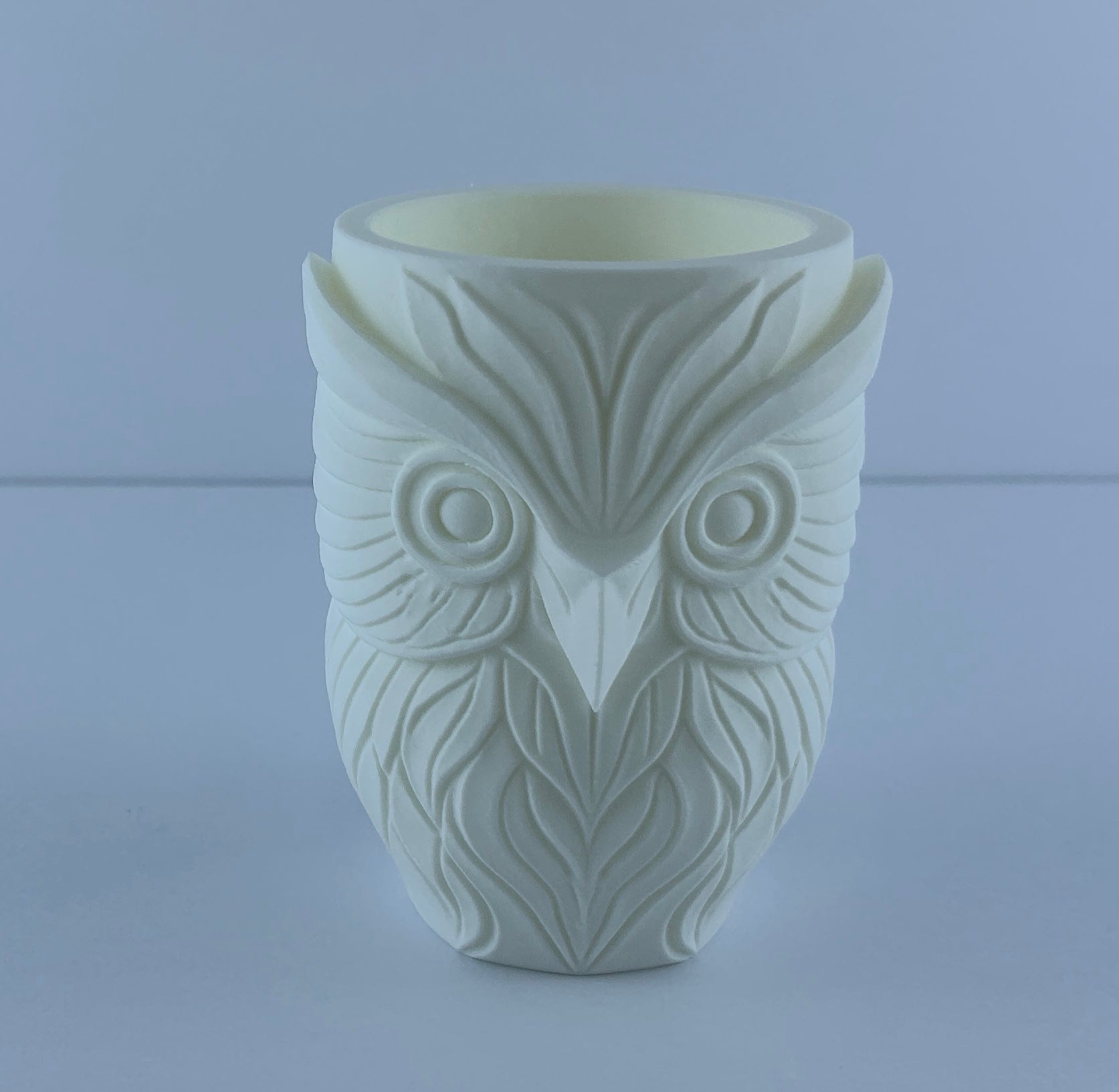 Owl Planter – Decorative Owl Succulent Pot – Modern Woodland Plant Holder – Desk & Shelf Decor – Unique Gift Idea