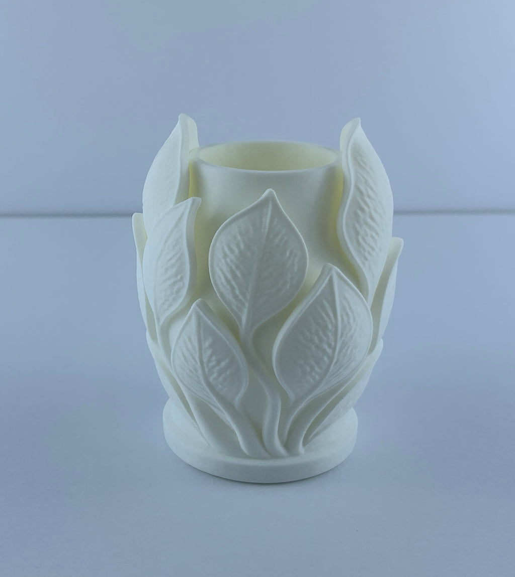 Leaf Planter – Botanical Succulent Pot – Modern Nature Inspired Indoor Plant Holder – Decorative Desk Planter – Unique Gift