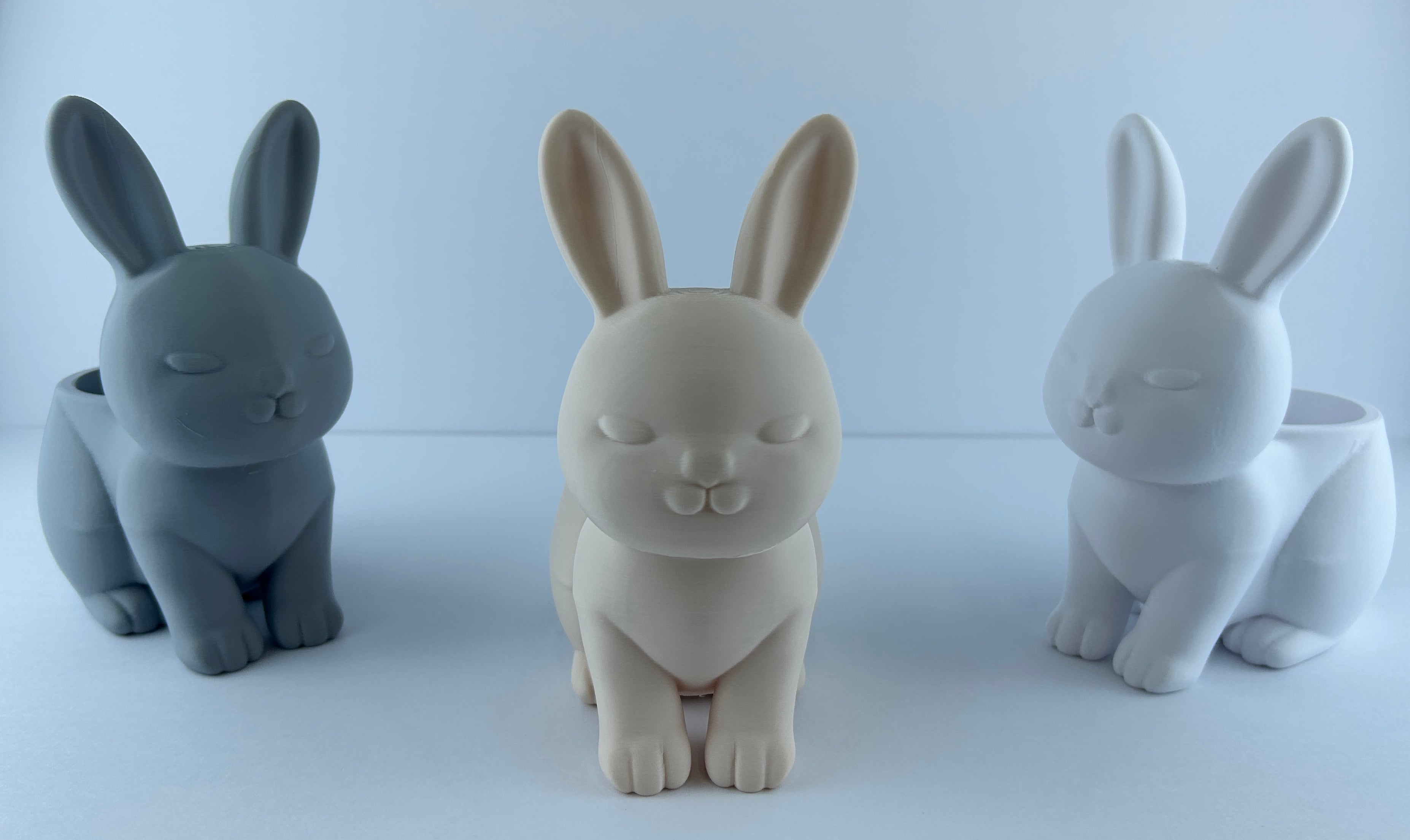 Bunny Planter – Cute Rabbit Succulent Pot – Modern Spring Decor – Small Indoor Plant Holder – Easter Gift Idea