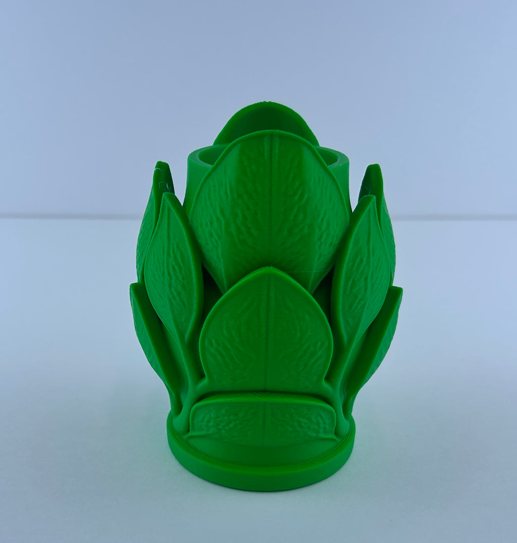 Leaf Planter – Botanical Succulent Pot – Modern Nature Inspired Indoor Plant Holder – Decorative Desk Planter – Unique Gift