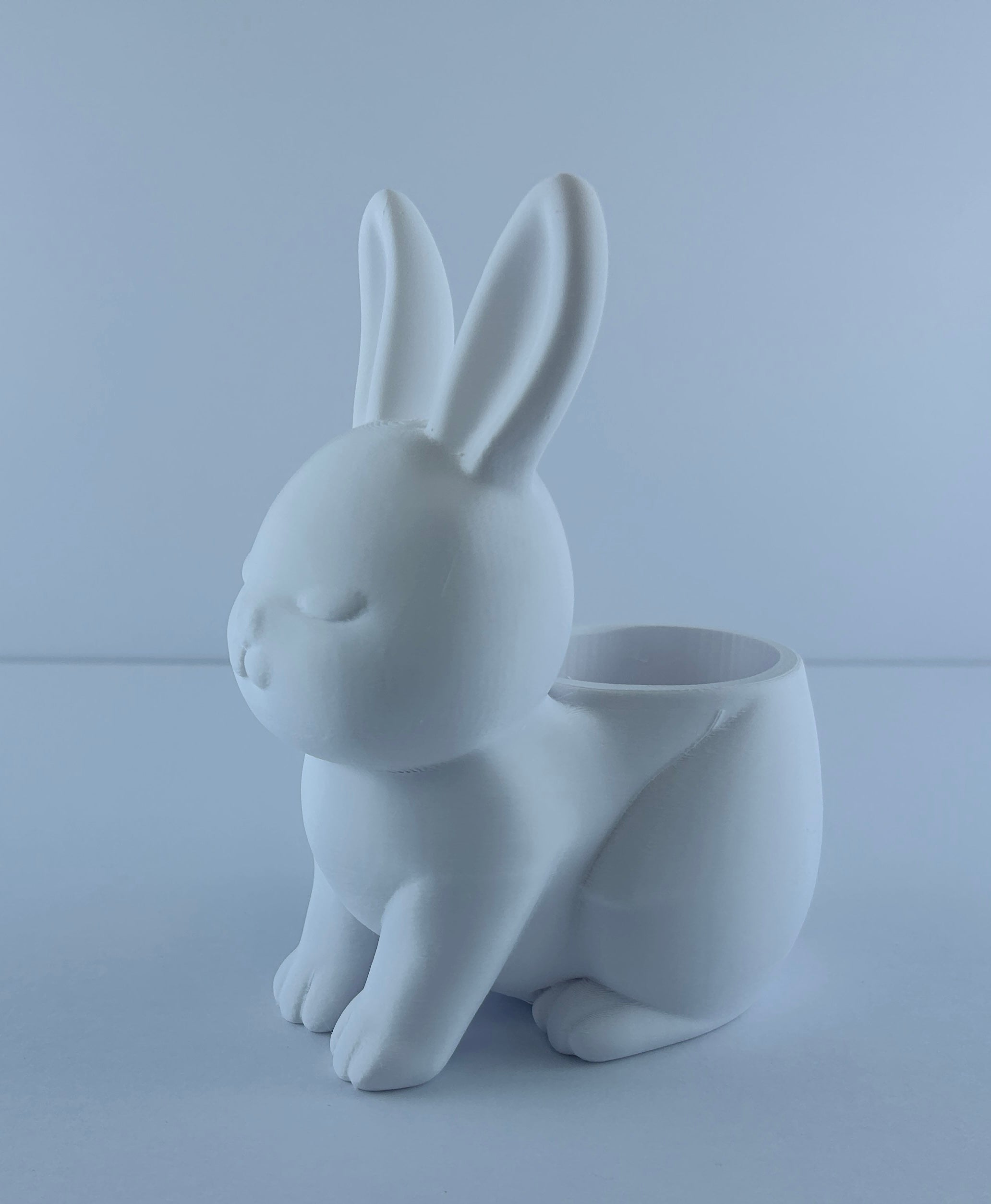 Bunny Planter – Cute Rabbit Succulent Pot – Modern Spring Decor – Small Indoor Plant Holder – Easter Gift Idea
