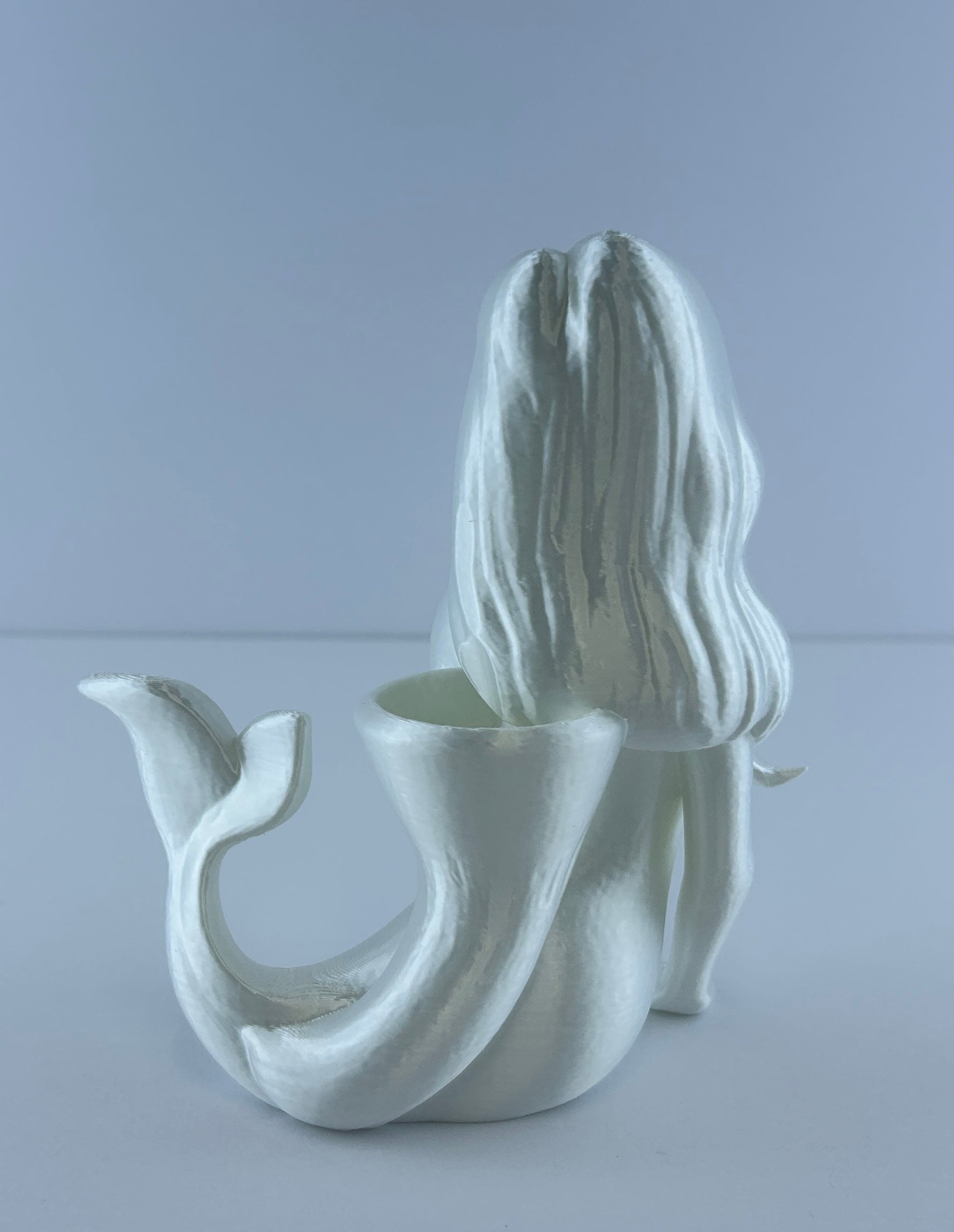 Mermaid Tea Light Holder – Coastal Candle Holder – Nautical Home Decor – Decorative Mermaid Statue – Beach House Gift