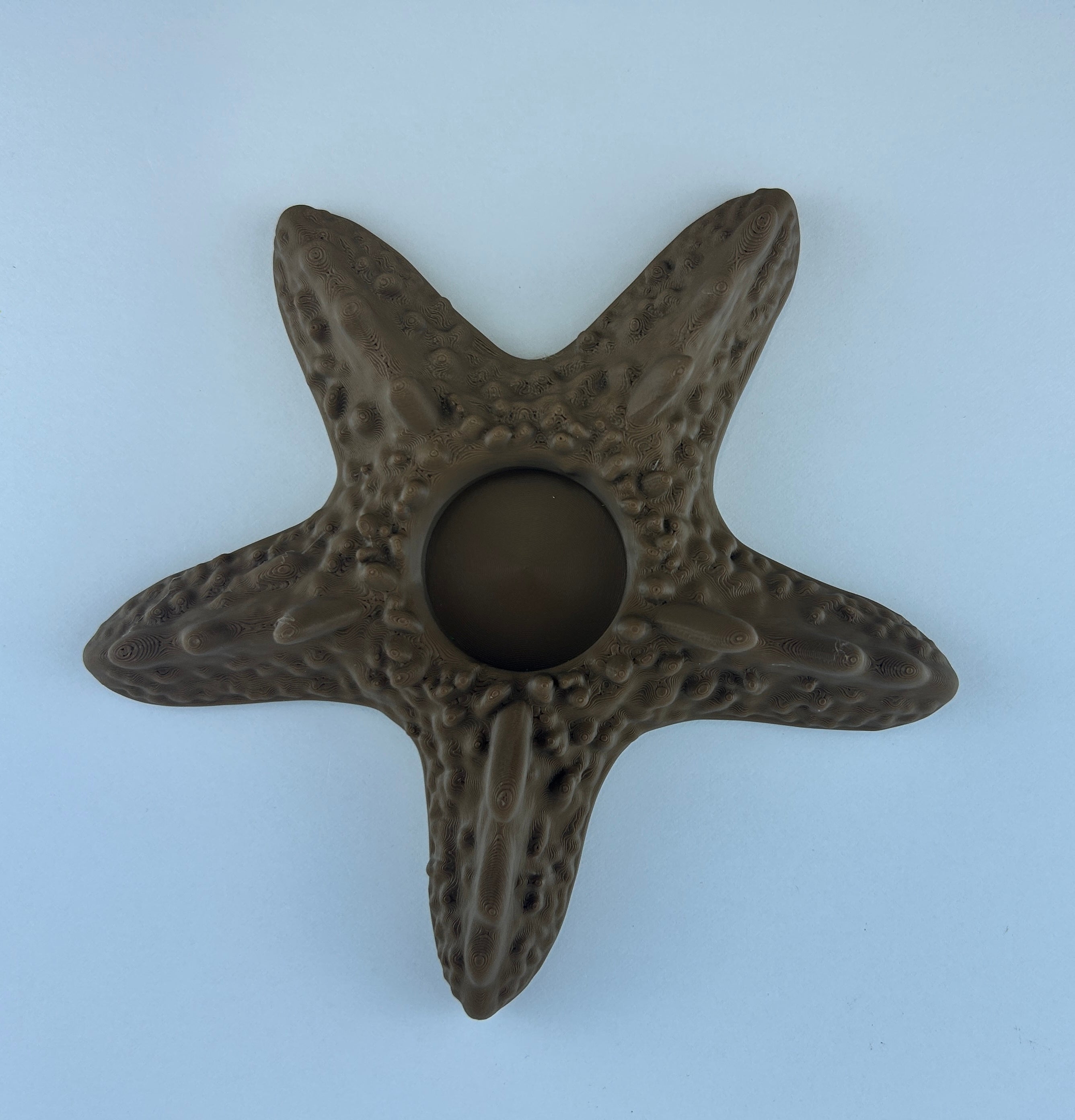 Starfish Tea Light Holder – Coastal Candle Decor – Nautical Home Accent – Beach House Decorative Candle Holder – Ocean Lover Gift