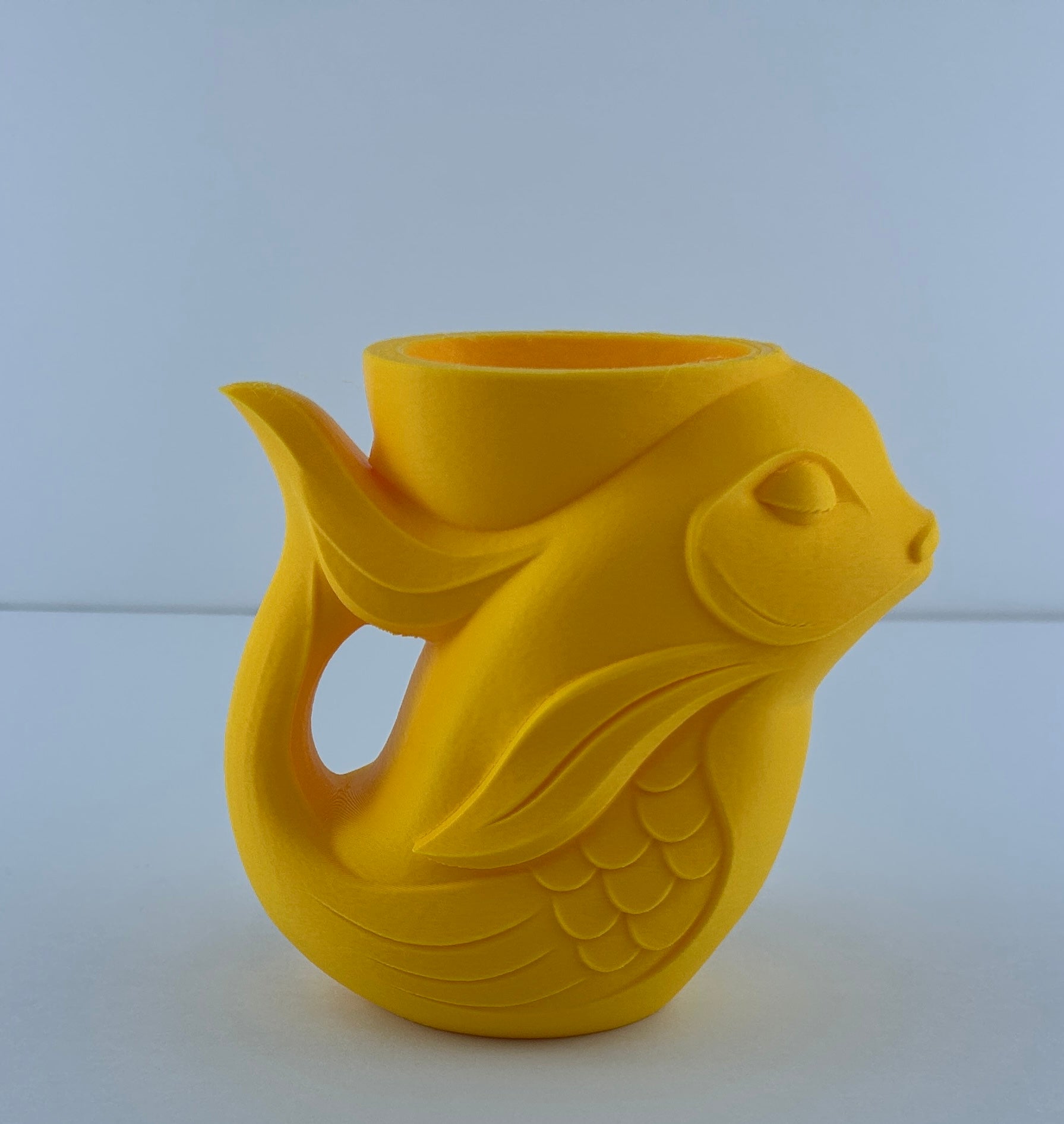 Whimsical Fish Planter – Coastal Succulent Pot – Nautical Desk Decor – Ocean Inspired Indoor Plant Holder – Beach House Gift