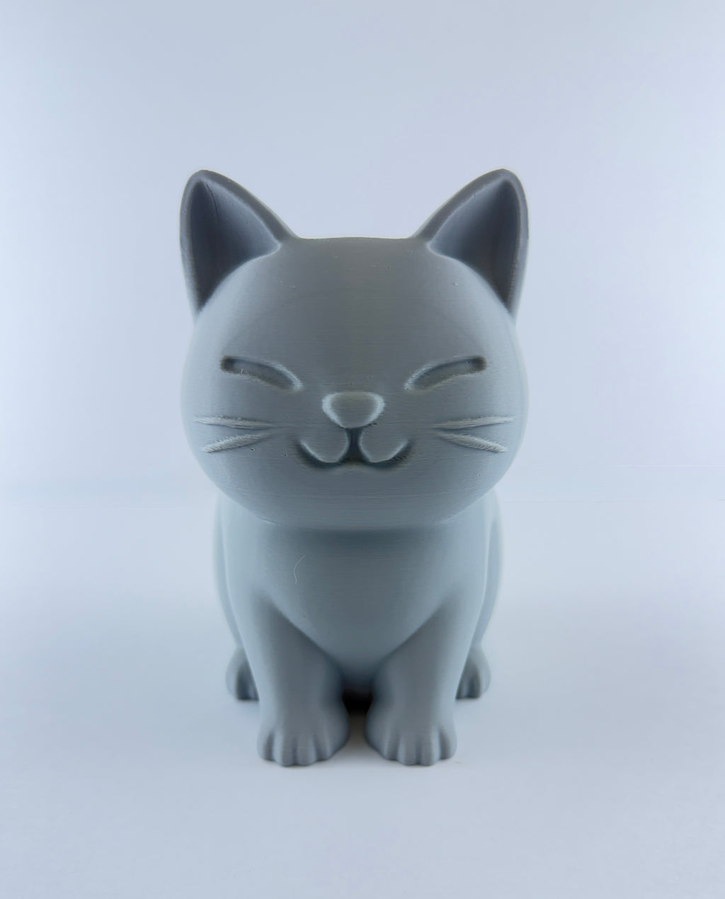 Cat Planter – Cute Sitting Cat Succulent Pot – Modern Desk Plant Holder – Small Indoor Decorative Planter – Gift for Cat Lovers