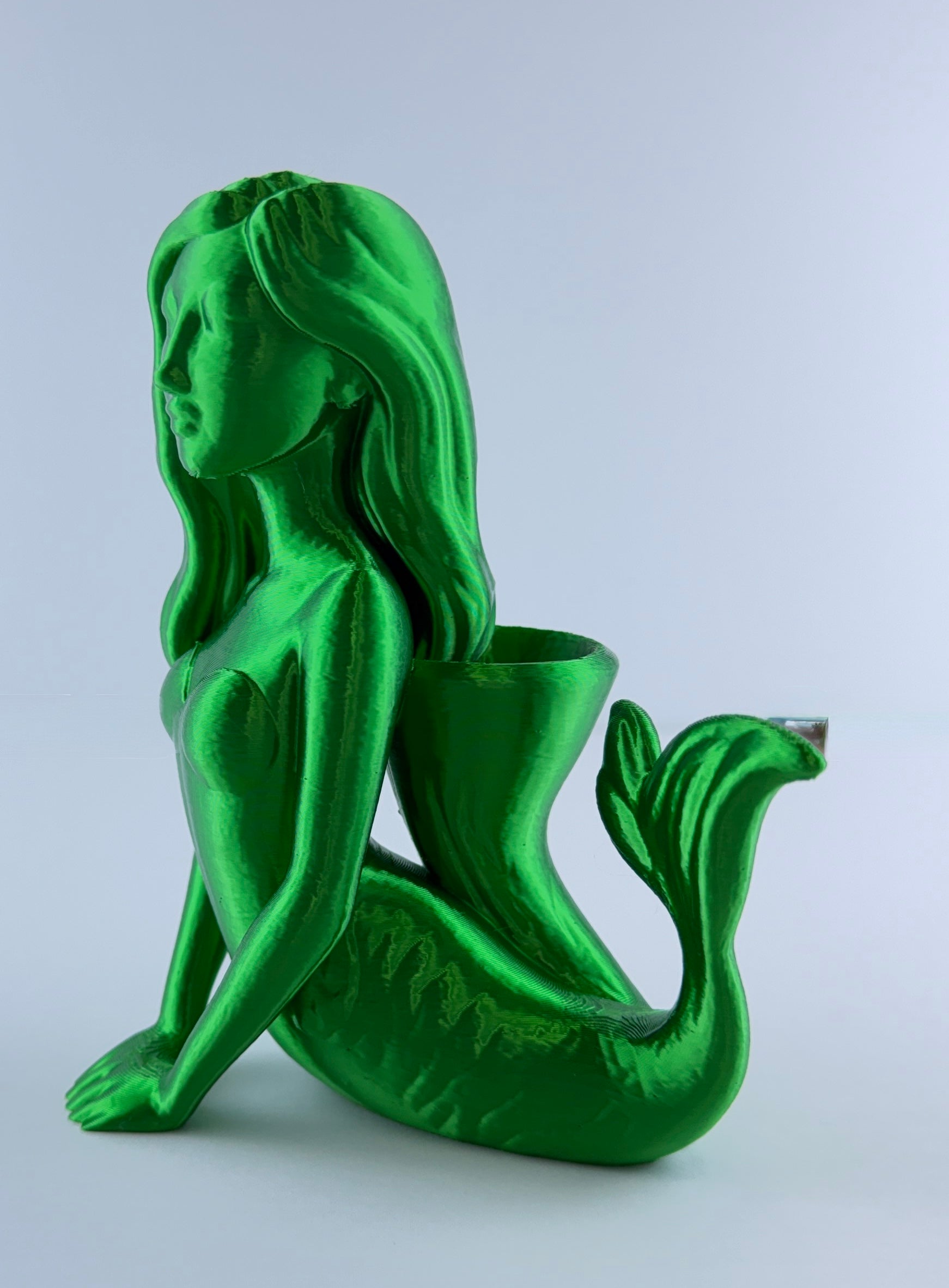 Mermaid Tea Light Holder – Coastal Candle Holder – Nautical Home Decor – Decorative Mermaid Statue – Beach House Gift