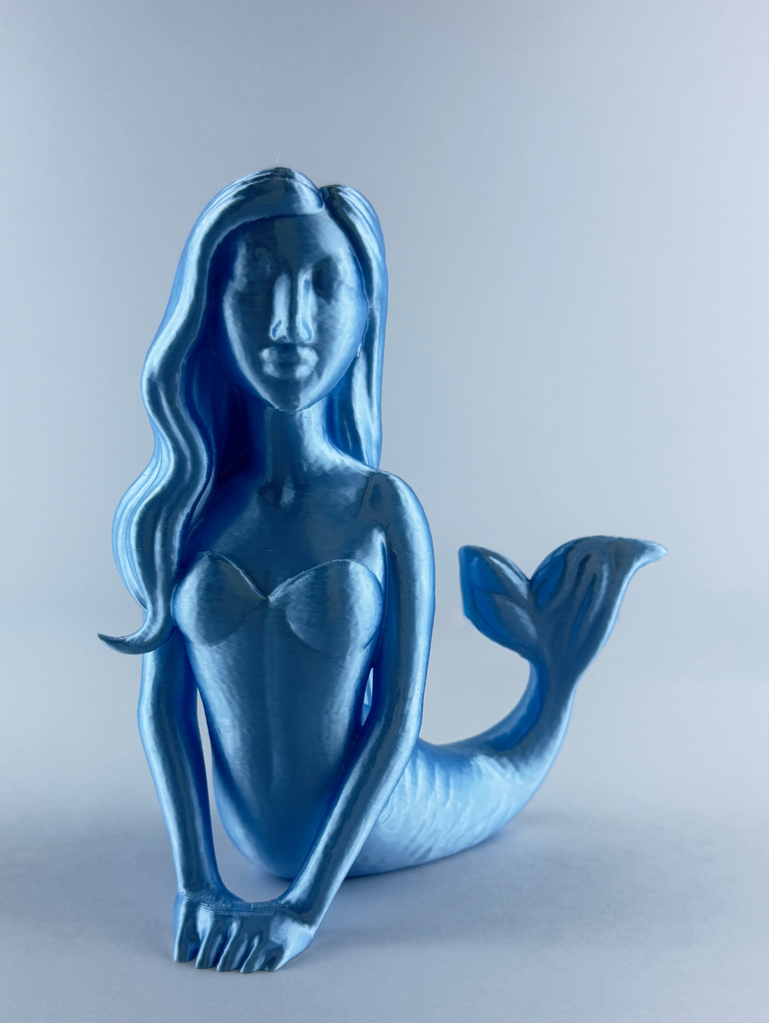 Mermaid Tea Light Holder – Coastal Candle Holder – Nautical Home Decor – Decorative Mermaid Statue – Beach House Gift