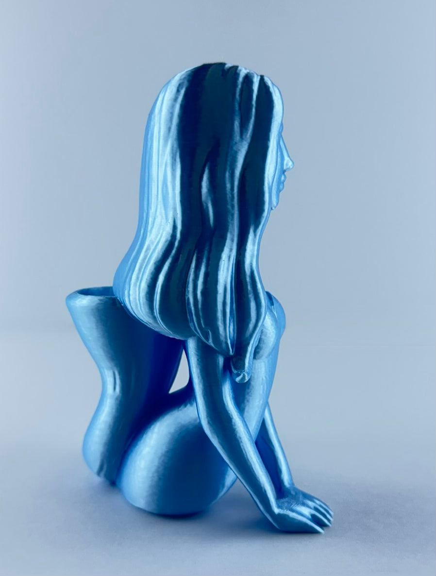 Mermaid Tea Light Holder – Coastal Candle Holder – Nautical Home Decor – Decorative Mermaid Statue – Beach House Gift