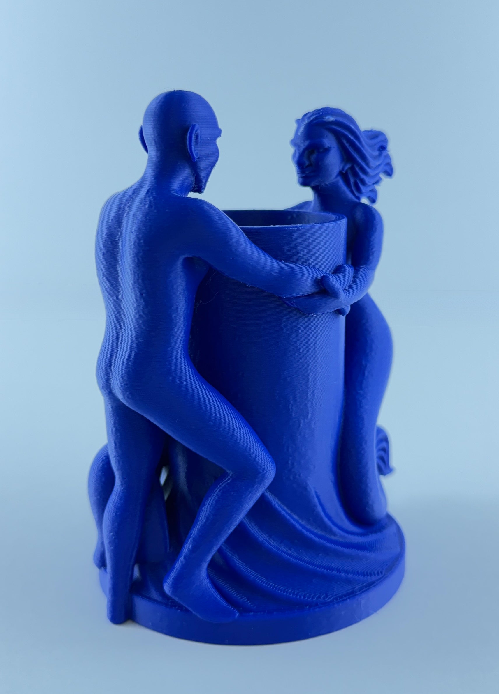 Mermaid Couple Planter – Romantic Coastal Succulent Pot – Nautical Home Decor – Decorative Ocean Plant Holder – Unique Gift