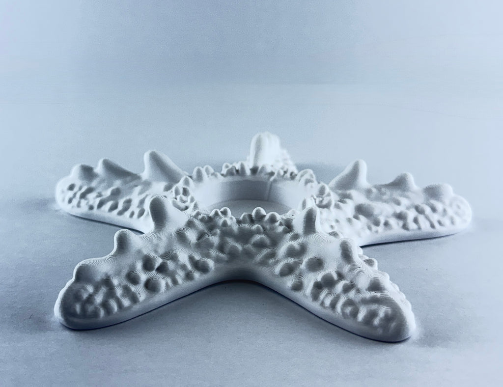 Starfish Tea Light Holder – Coastal Candle Decor – Nautical Home Accent – Beach House Decorative Candle Holder – Ocean Lover Gift