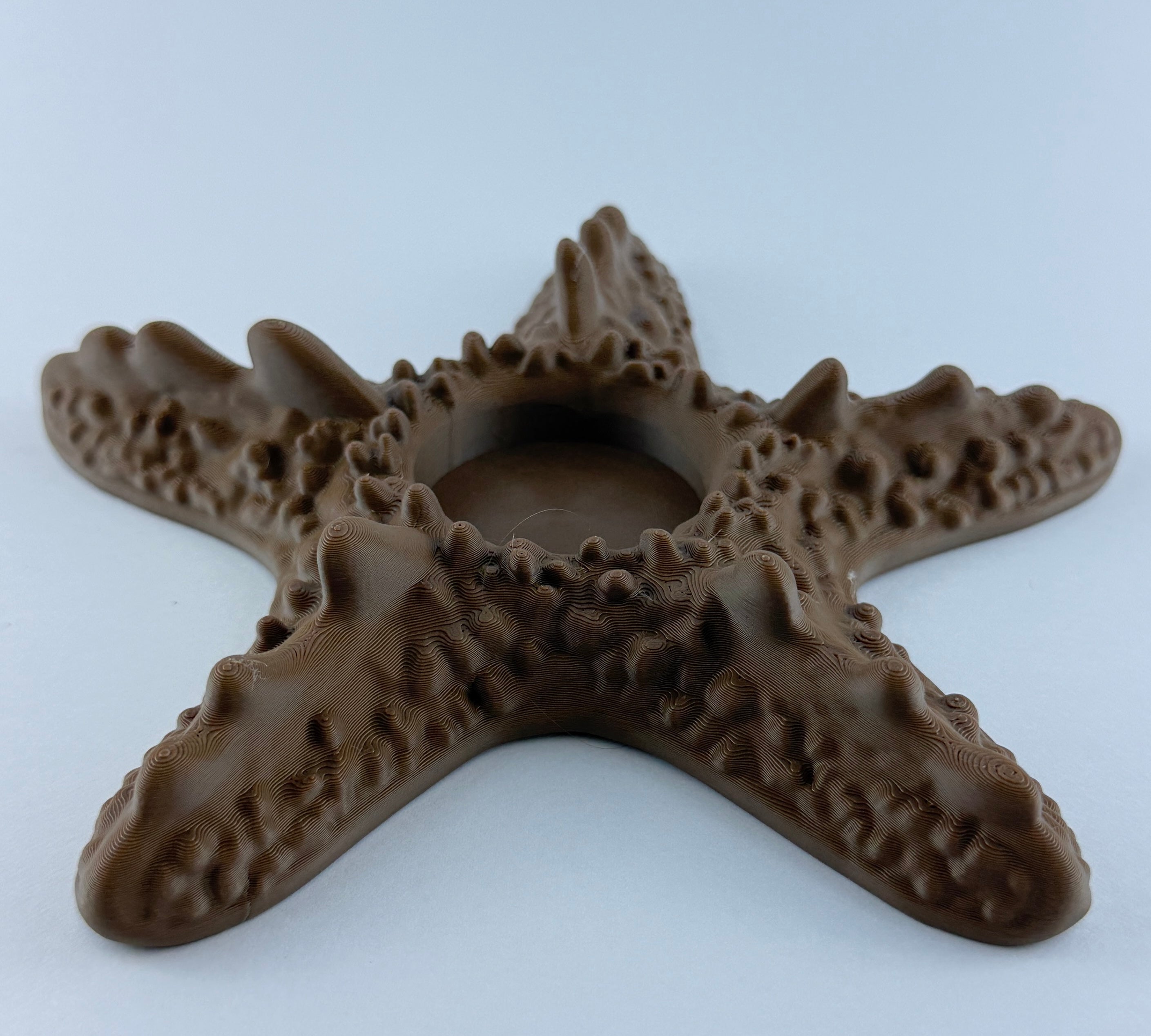 Starfish Tea Light Holder – Coastal Candle Decor – Nautical Home Accent – Beach House Decorative Candle Holder – Ocean Lover Gift