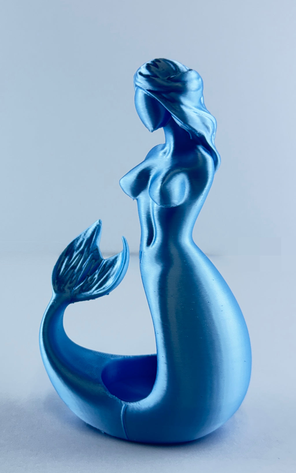 Mermaid Tea Light Holder – Coastal Candle Decor – Nautical Home Accent – Decorative Mermaid Statue – Beach House Gift