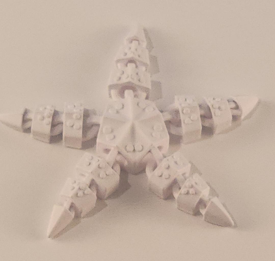 Flexible Articulated Starfish