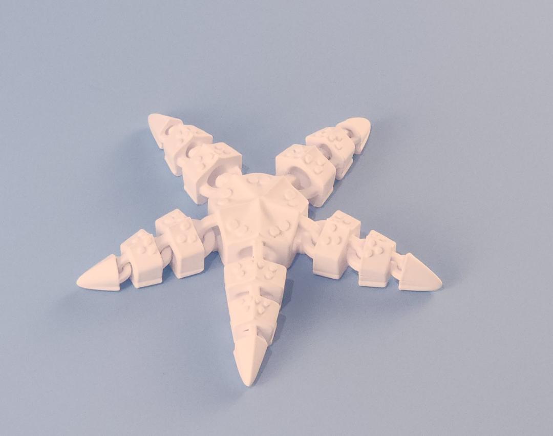 Flexible Articulated Starfish